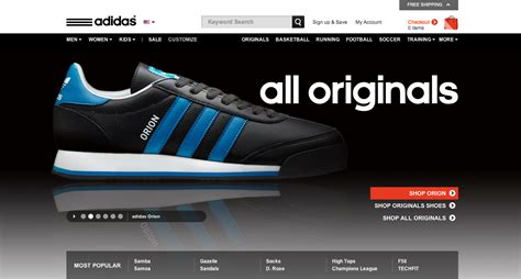 Adidas sneakers website